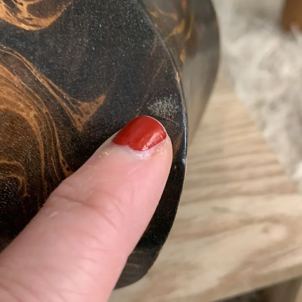 Wooden Vase Made In Thailand